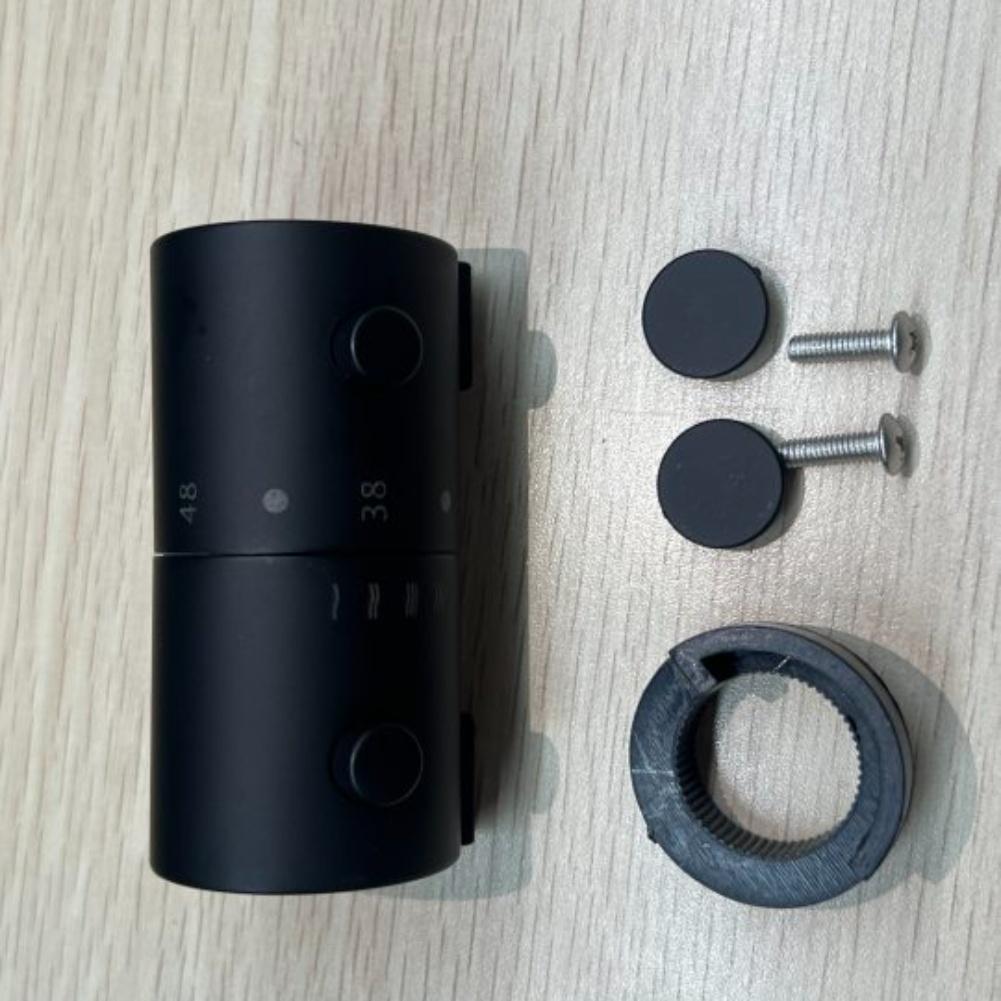 Thermostatische Duscharmatur Griffpaar mit Temperaturanzeige-Knöpfen für Badewannen- und Duschsteuerungen ABS-Konstruktion