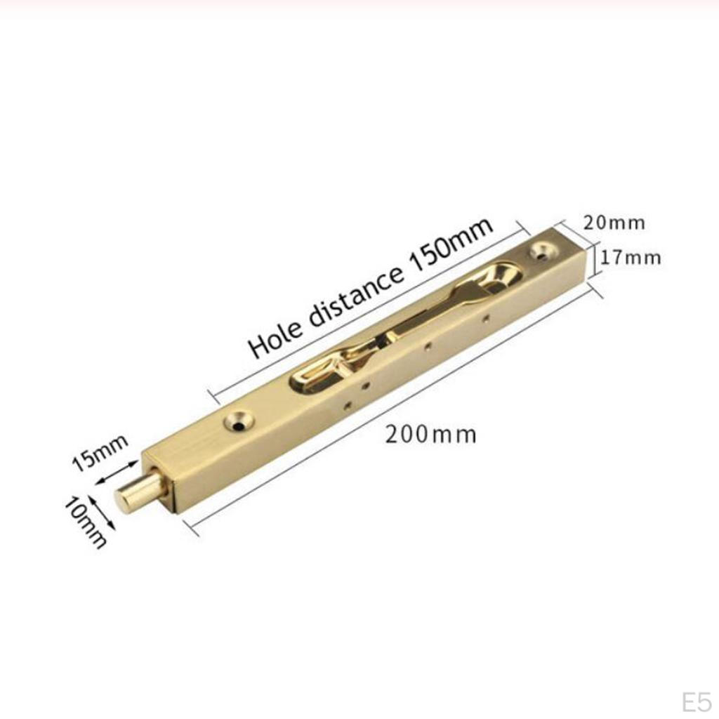 8 Inch Safety Door Stainless for Wooden Doors