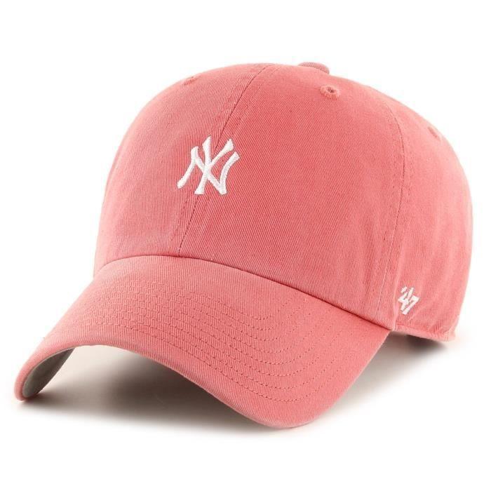 Casquette réglable 47 Brand - BASE New York Yankees - Island Red - Homme - Printemps / Été - Sportswear