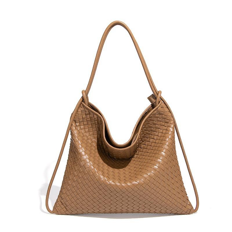 High-quality Hand-woven Bag Backpack Fashionable Large-capacity Bucket Tote
