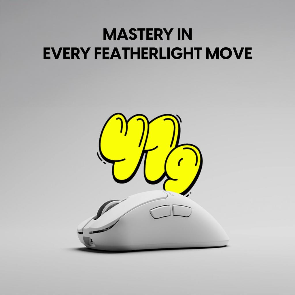 Pulsar Gaming Gears Xlite CrazyLight Wireless Gaming 32000 Optical Swich Flagship Sensor Mouse, Ultra-Lightweight, 41g, 1ms, DPI, XS-1