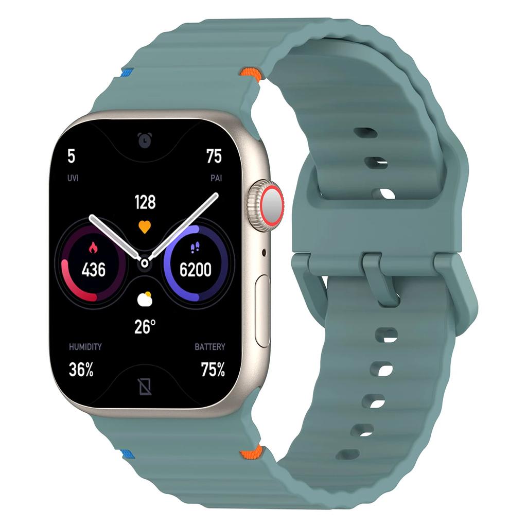 Silikonarmband für Apple Watch Ultra Band 49mm 46mm 45mm 42mm 44mm 40mm 41mm Armband Gürtel iWatch Serie 10 9 8 6 7 5 SE