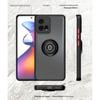 Armor Matte Case for Motorola Moto Edge 40 Neo Edge 30 Fusion Ultra Cover Ring Magnetic Holder Stand Business Full Protection