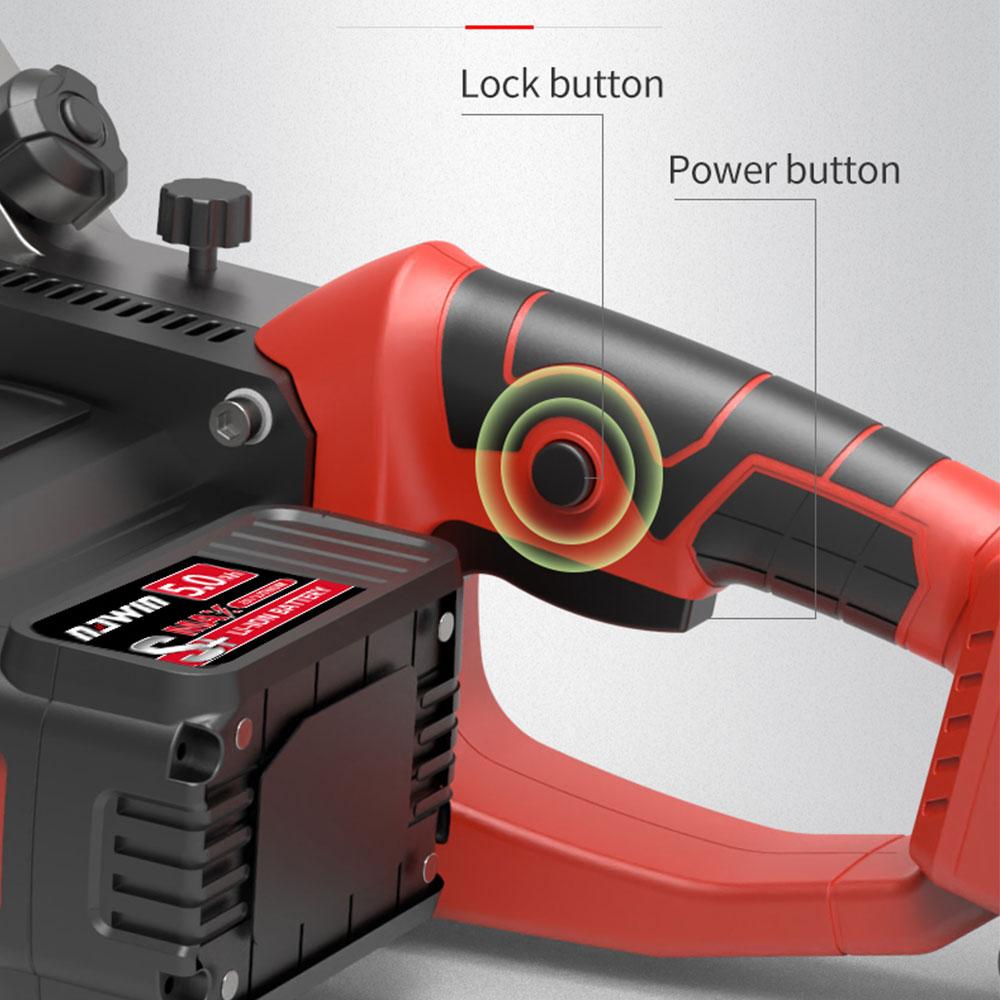 NAWIN 16'' Electric Chain Saw Brushless Industrial 720r/min DIY Set For Electric Woodworking Tool Lumbering