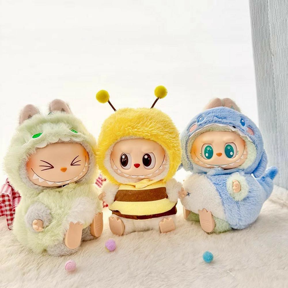 17cm Doll Clothes Cute Dolls Outfit Accessories for Plush Toys/Figures (No Doll)