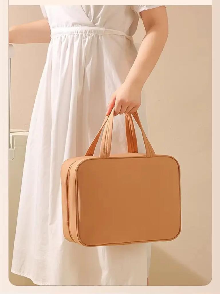 Neue Hängende Kosmetiktasche für Damen Tragbarer Aufbewahrungs-Make-up-Organizer Große Kapazität Reise-Kulturbeutel