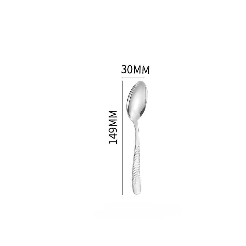 Star Diamond Series Stainless Steel Tableware Hotel Steak Knife Fruit Salad Fork Dessert Spoon
