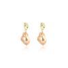 Silver Needle Baroque Pearl Earrings: French Retro Court Style, Light Luxury Fashion, Temperament Dangles.