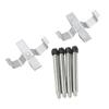 Rear Brake Pad Pins Clips BPF1266A Rear Disc Brake Installation Kit for Opel Vectra for Vauxhall Vectra B 1995 to 2003