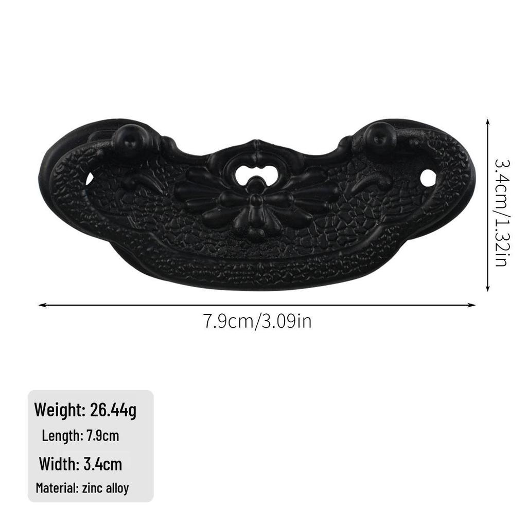 Jingmao Hardware European Modern Zinc Alloy Handle for Antique Wooden Box, Retro Drawer, and Wine Box