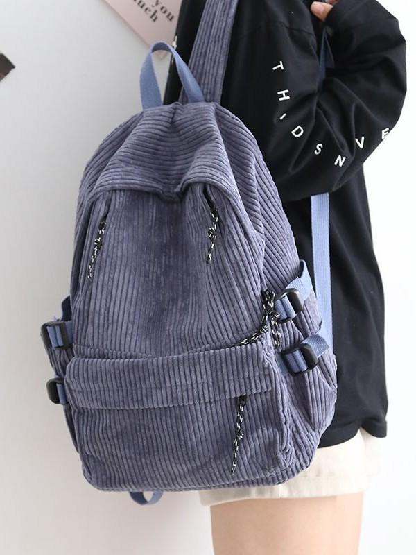 

Цветочный рюкзак для школьников One Size синий