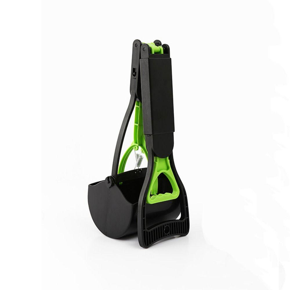 Easy Cleaning Dog Poop Scooper Foldable Long Handle Poop Scoop Shovel Pet Outdoor Cleaning