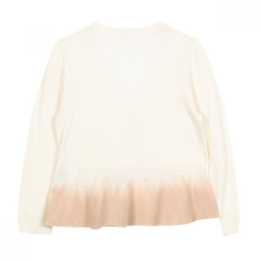 Son Jung Wan Color Block V Neck Cardigan Zkn616104