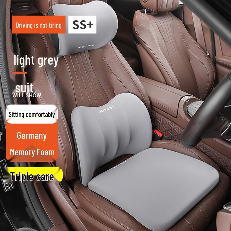 Universal Winter Car Seat Cushion with Lumbar Support - Warm, Simple & Stylish for All Seasons