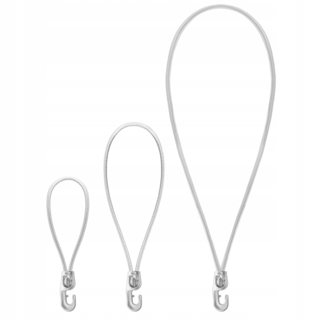 KADAX Zestaw Gum Z Hakiem Guma Do Plandek Linki 6szt