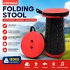 Sgabello Pieghevole Portatile Regolabile Estensibile Leggero da Esterno Campeggio Picnic Sedia Pieghevole Piccola Panchina Sgabello da Campeggio con Borsa Portaoggetti