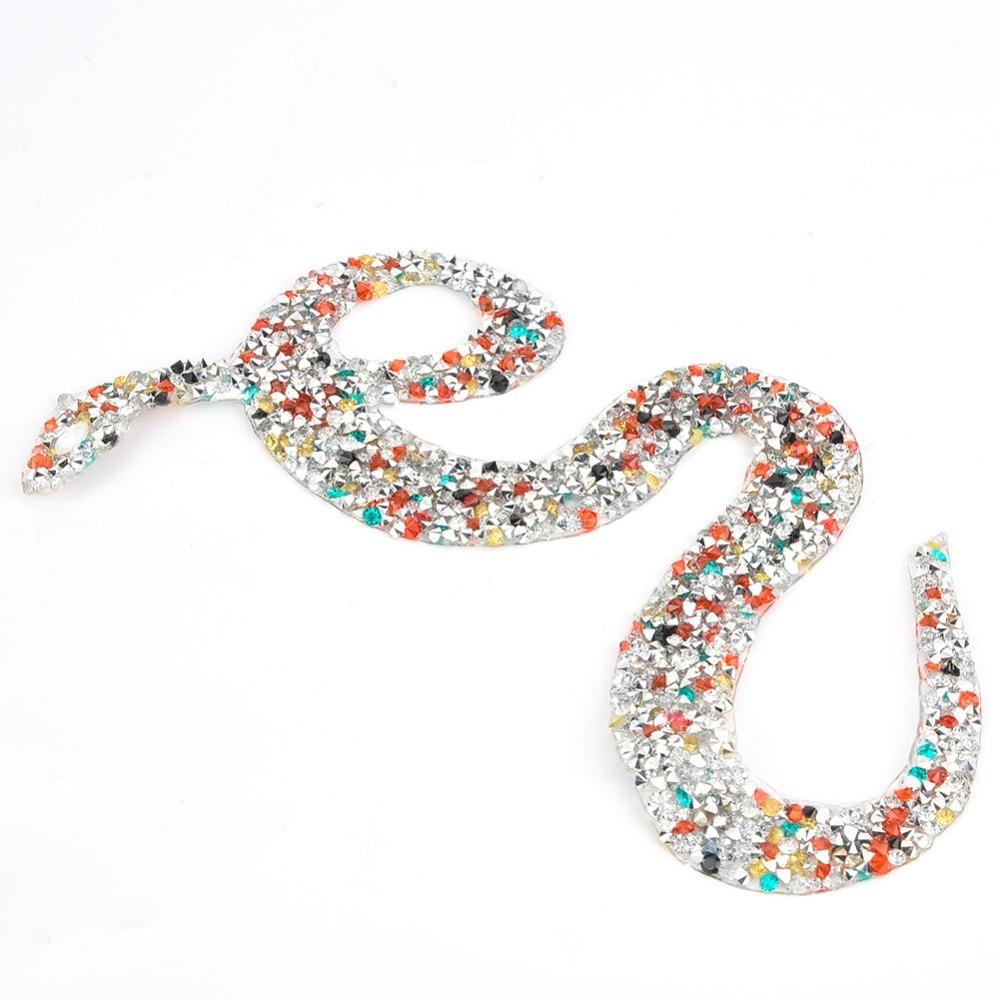 6pcs DIY Accessories Rhinestone Applique Glitter Sequin Ribbon Mesh Wrap For Clothes Garments