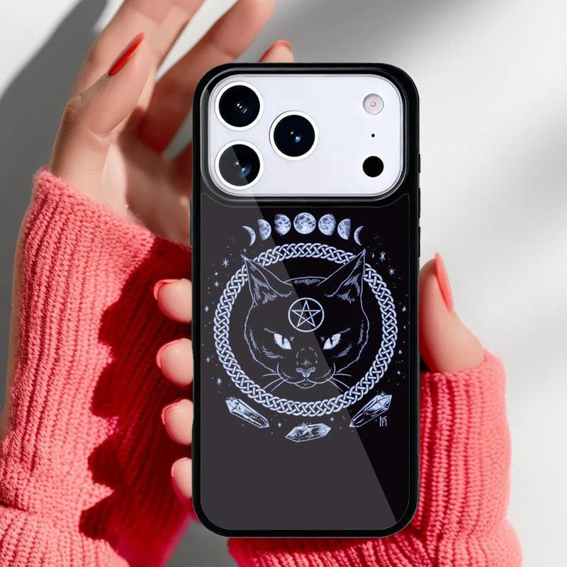 Witch Witches Moon Phone Case for iPhone 17 Air 16e 15 14 13 Pro Max Back Cover for 12 11 Pro Coque