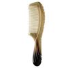Ox Horn Flower-Handle Massage Comb for Women’s Long Hair
