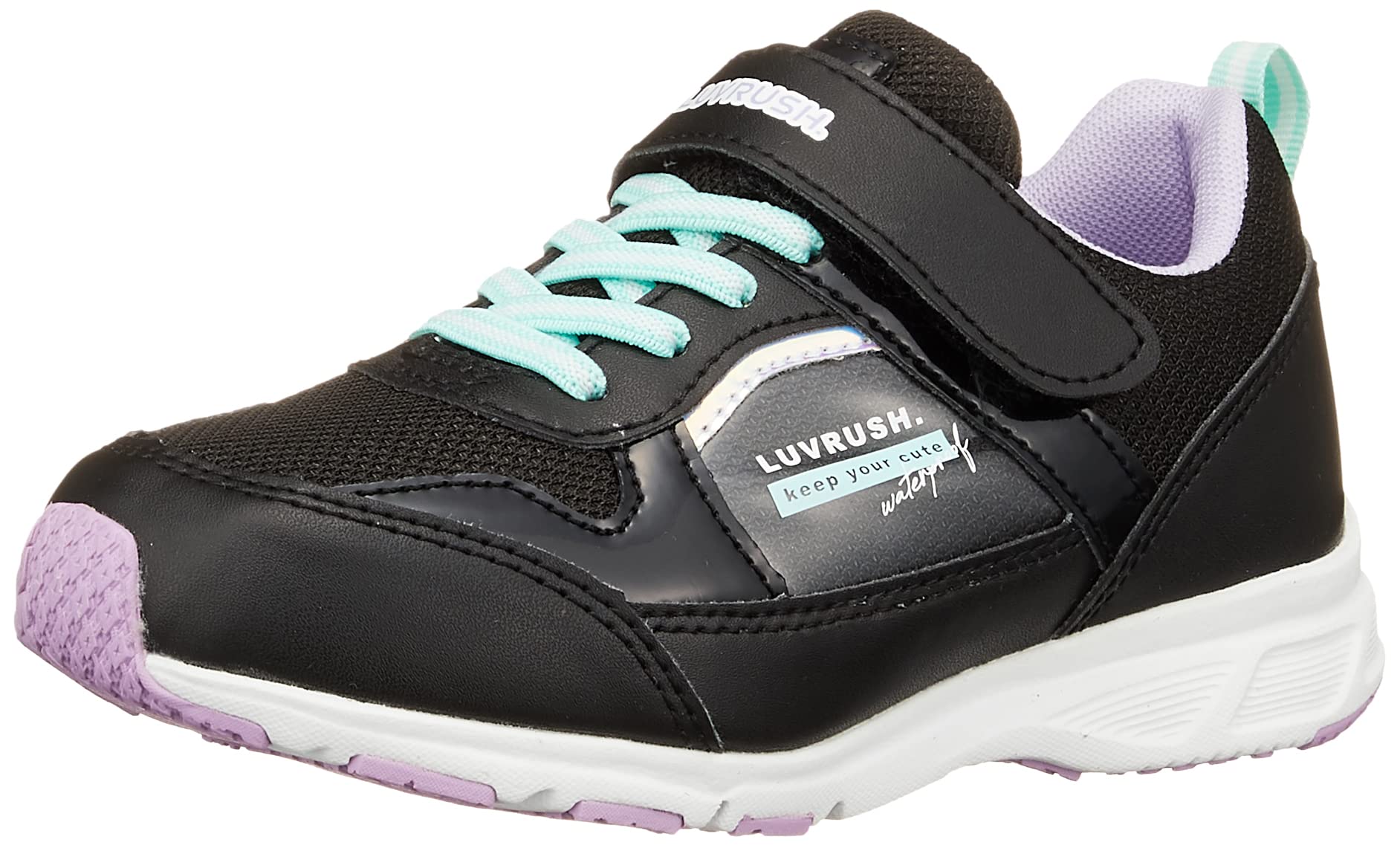 

Спортивне для всіх 2E [Суперзірка] Кросівки, Взуття, Водонепроникне, Погода, Магія, 15-24.5см, 0.5см, Дівчата, Чорний, 23.5 см, чорний