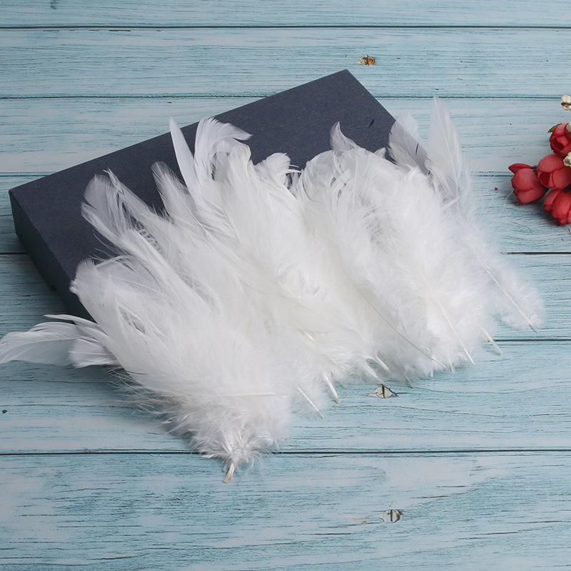 Yellow Chicken Feather for DIY Crafts, Jewelry & Pet Supplies