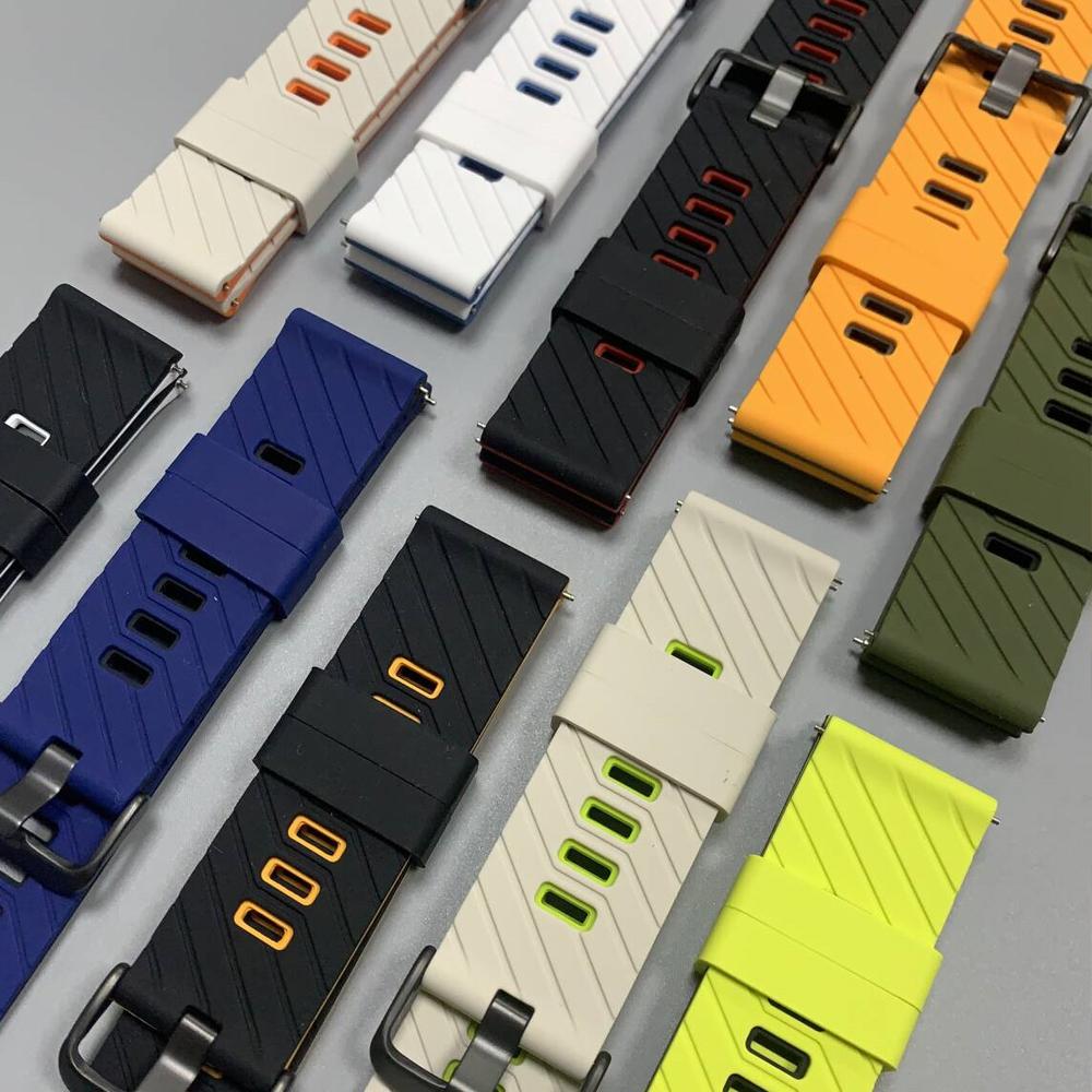 For COROS APEX 4 42mm 2 Pro 46mm Watchband 22mm Silicone Replace Strap Belt For COROS PACE 4 3 Pro Sports Wrist Bands Bracelet