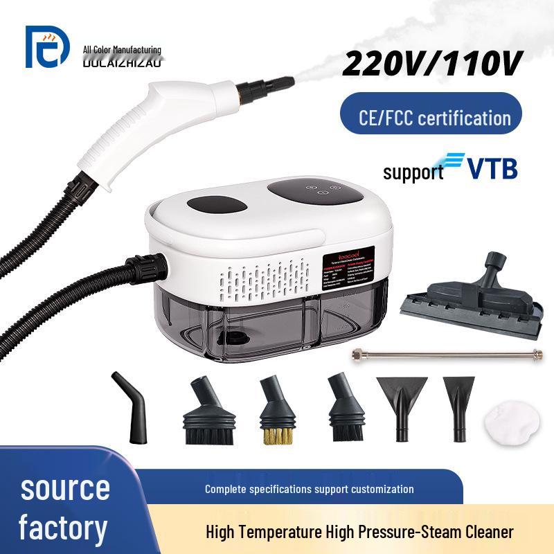 High-Pressure Steam Cleaner for Bathroom & Windows - European/American/British Standards