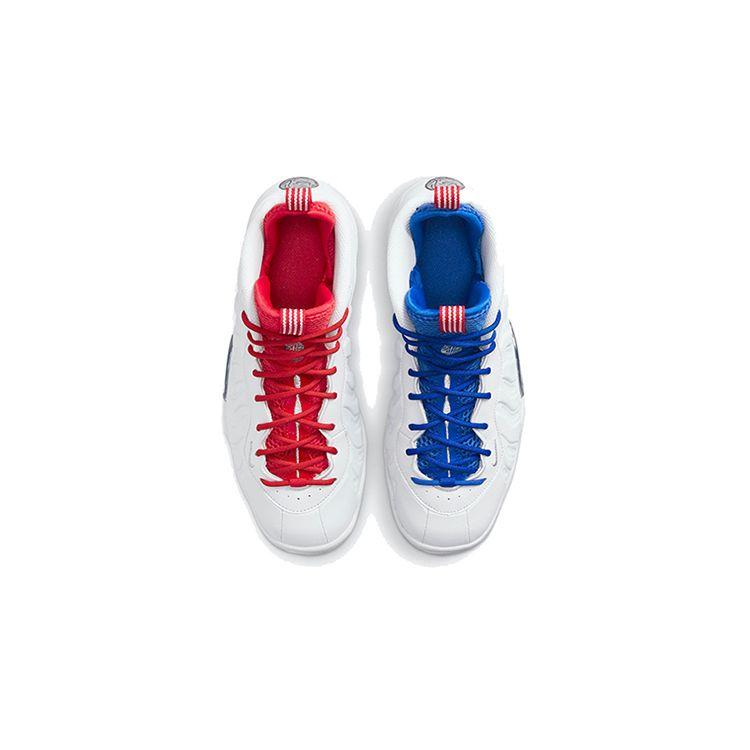 Nike Little Posite One GS USA Moon Kids Sneakers White Photon-Dust University-Red DJ4024-001