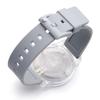 Citizen Cue & Cue Smile Solar Analog Watch, GROOVISIONS GRV3014, Waterproof, Urethane Strap, Gray, RP26J812