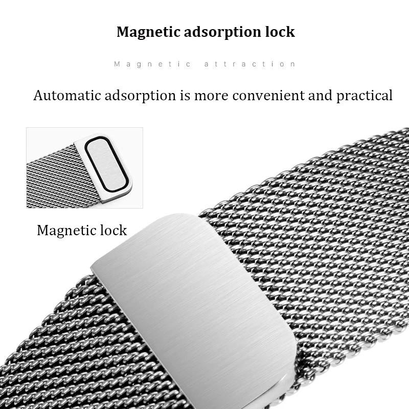 For Xiaomi Redmi Watch 3 Active/Lite Strap Replacement Magnetic Metal Correa Milanese loop Bracelet redmi watch 3 active band