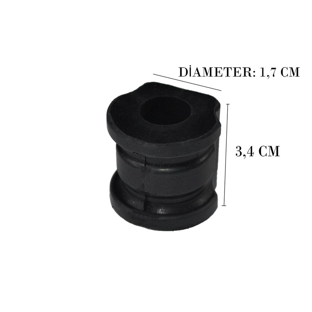 2-Pack Anti-Roll Bar Rubber for A1, Seat Ibiza, Skoda Fabia