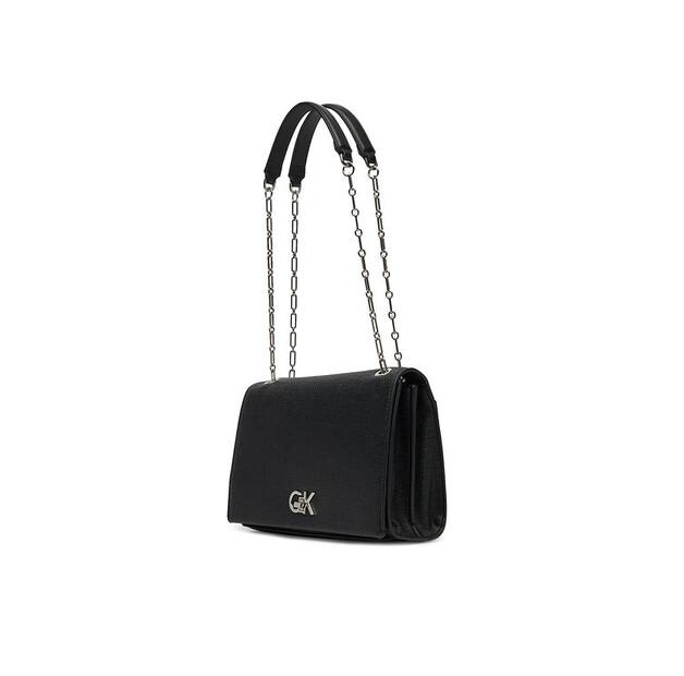 Сумочка Calvin Klein Ck Medium Conv Chain Bag_Tex K60K613177 чёрный