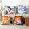 Vivid Bad Squad Akito Shinonome Toya Aoyagi Various Sizes Square Pillow Case For Car Home Bedchamber Decor
