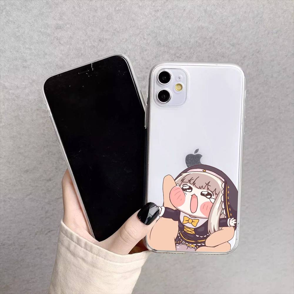 Game T-Trickcal Chibi Go Phone Case For iPhone17,16,15,14,13,12,11 Plus,Pro Max Soft Transparent Cover iPhone12PRO
