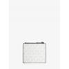 Michael Kors Cooper Square Zip Wallet   Mk Signature 36s5lcoe8b3535 Bright White