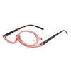 +1,0~+4,0 Dioptrien Drehbare Make-up Lesebrille Bunter Rahmen Brillen Faltbare Brillen Sehpflege Vergrößerungsgläser
