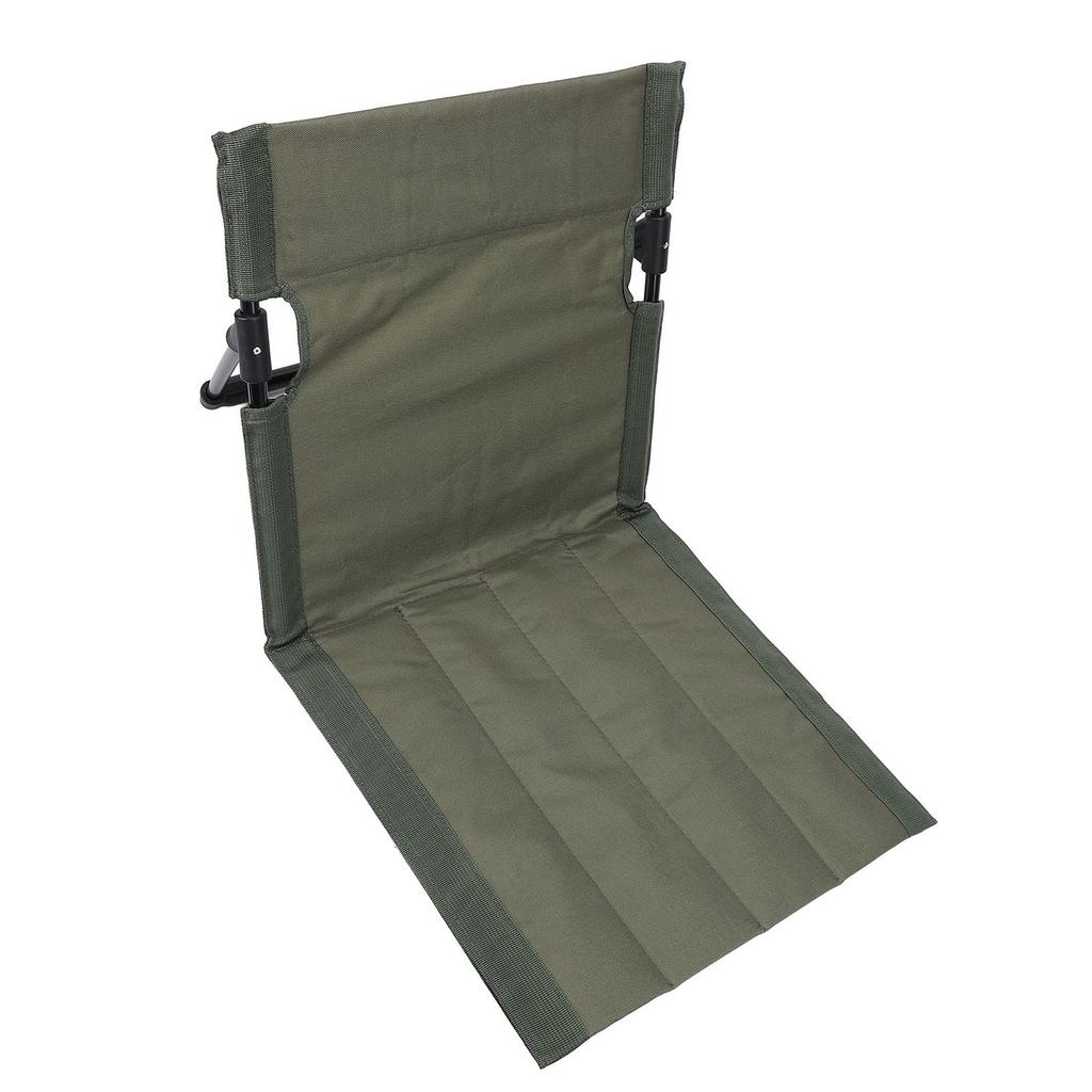Camping Sammenleggbar Stol Lett Komfortabel Salongstol Enkel Latsabbstol med Ryggstøtte For