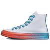 1970s Chuck Taylor All Star Trendy Comfortable Versatile High-Top Canvas Shoes Unisex Sneakers White Blue Brick-Red 171934C