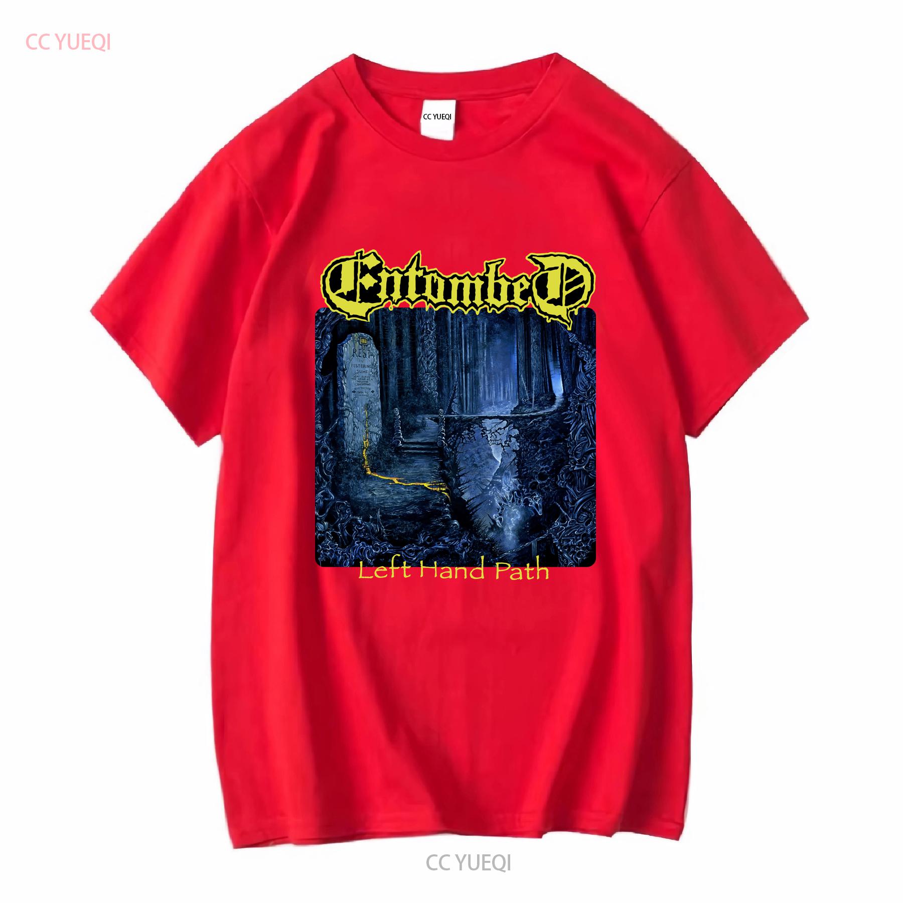 Entombed Left Hand Path Swedish Death Metal T Shirt Sz XXL Dismember Clandestine long or short sleeves vintage Washed S