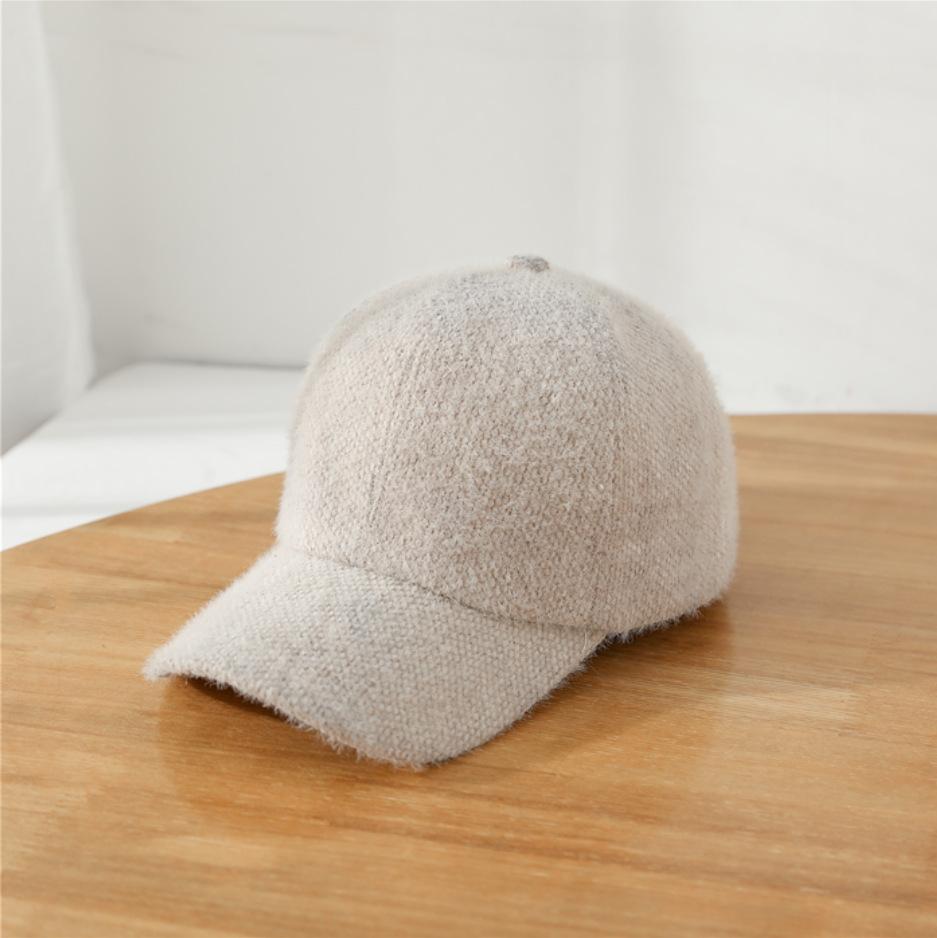 Șapcă de baseball unisex confortabilă din lână pentru iarnă - Închidere cu comutator reglabil, ușoară, tricotată, perfectă pentru ocaziile de Anul Nou și activități în aer liber