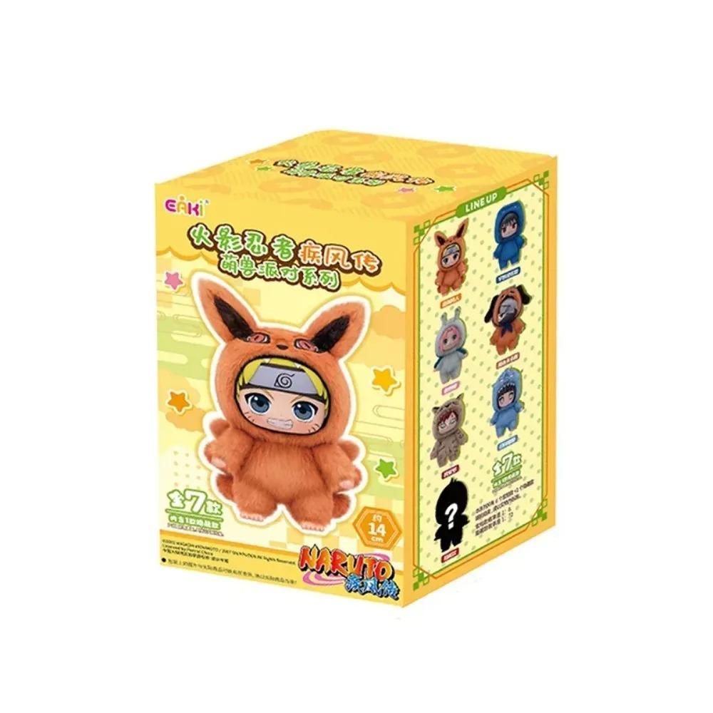 New EAKI Naruto Blind Box Shippuden Party Series Uzumaki Stuffed Shippuden Original Plush Figure Ornament Toy Collection Gift