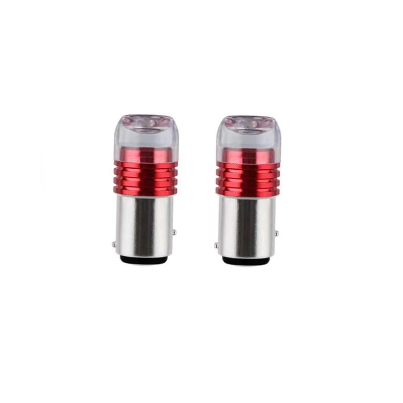Strobe Flashing Tail Brake Light Blinker Turn Signal LED Lights Motorcycle Bike Bulb Concave Lens Indicator Projector Lamp Car