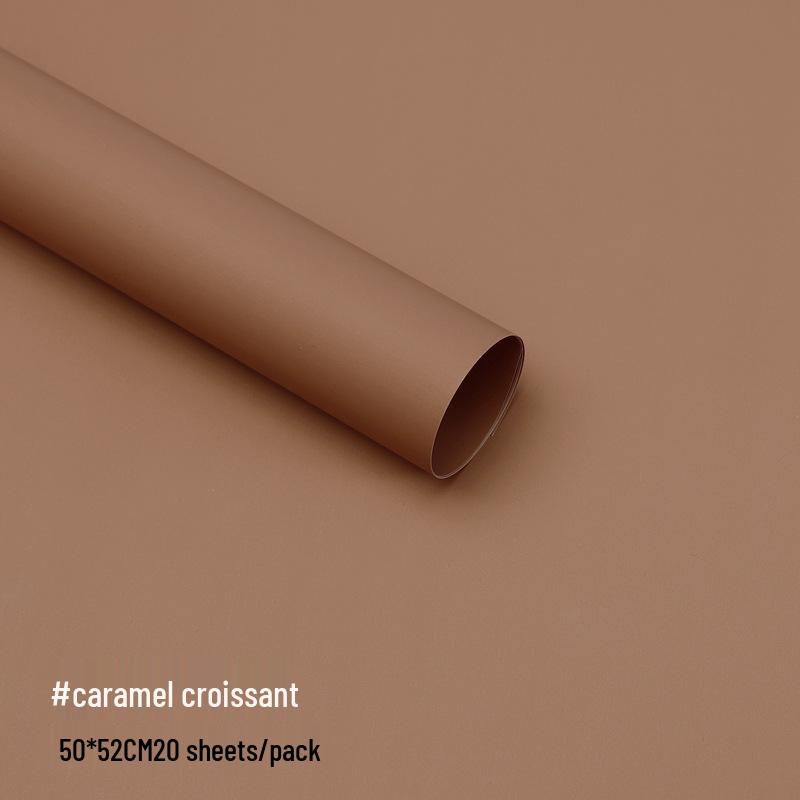 Extra Thick 8.5 Silk HD Morning Mist Matte Waterproof Florist Paper for Fresh Flower Wrapping