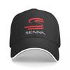 Ayrton Sennas Baseballkappe Auto Logo Rennfahrer Paar Damen Design Hip Hop Hüte y2k Cool Wandern Angeln Hohe Qualität Snapback Kappe