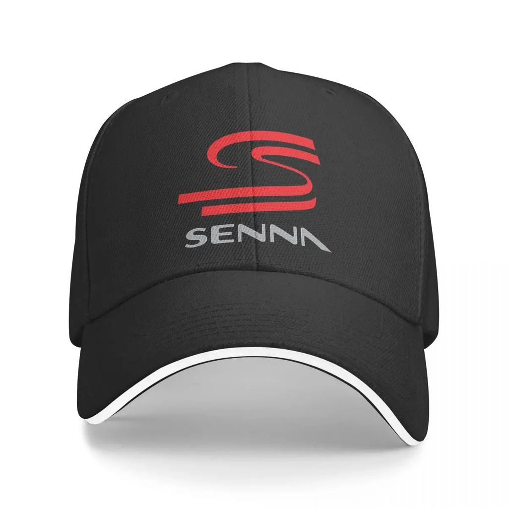 Ayrton Sennas Baseballkappe Auto Logo Rennfahrer Paar Damen Design Hip Hop Hüte y2k Cool Wandern Angeln Hohe Qualität Snapback Kappe