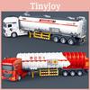 Heavy Duty Gas Tanker Toy Car For Boys With Inertia Drive And Realistic Modeling
