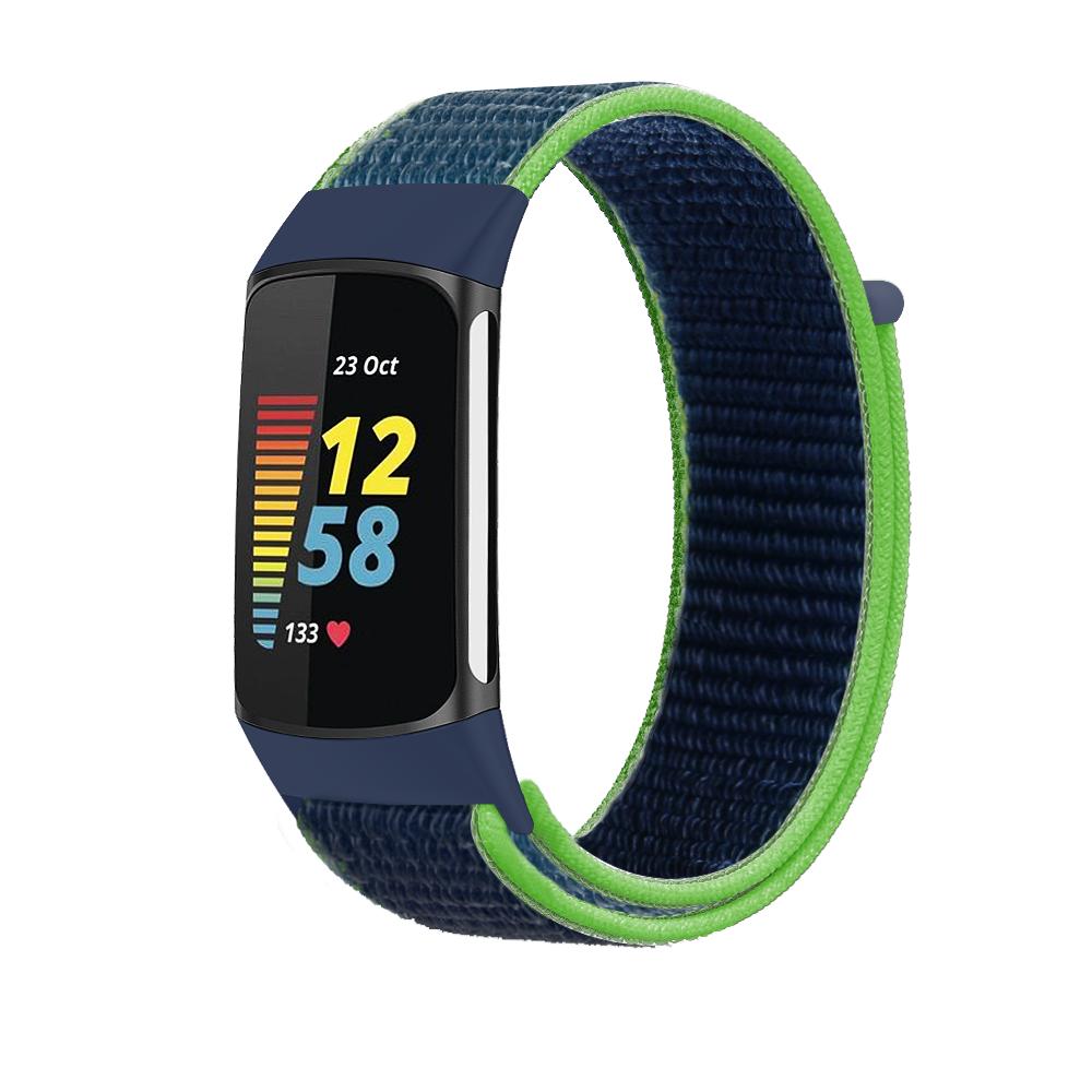 Nylon Strap for Fitbit Charge 6 Smart Watch Sports Nylon Weave Loop Bracelet Wristband Correa Pulsera for fitbit Charge 5 Band