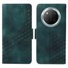 Leather Case for Honor Magic7 Lite 5G/X9c 5G/X60 Pro 5G Rhombus Starry Imprinted Phone Cover