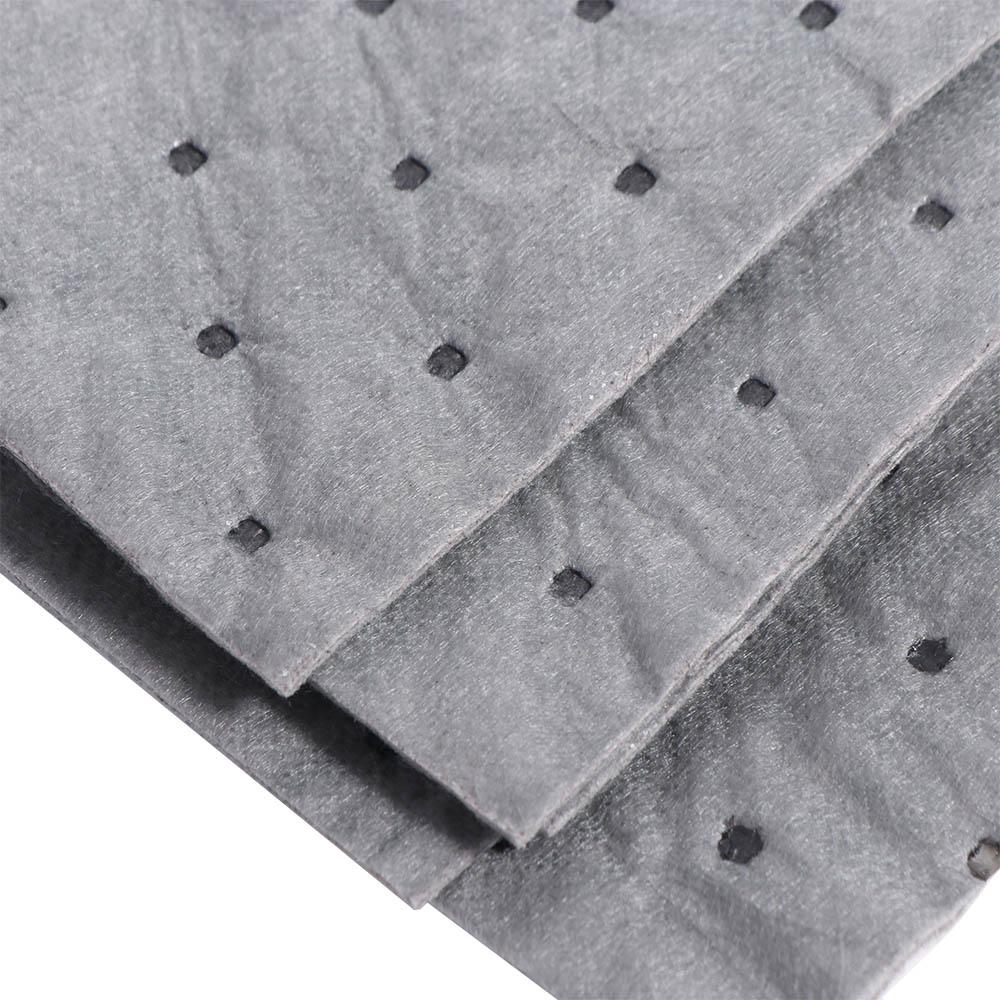 5Pcs Absorbent Mat Oil Spill Mat Grey Garage Floor Mat Shearable Oil Absorbent Pads Under Car