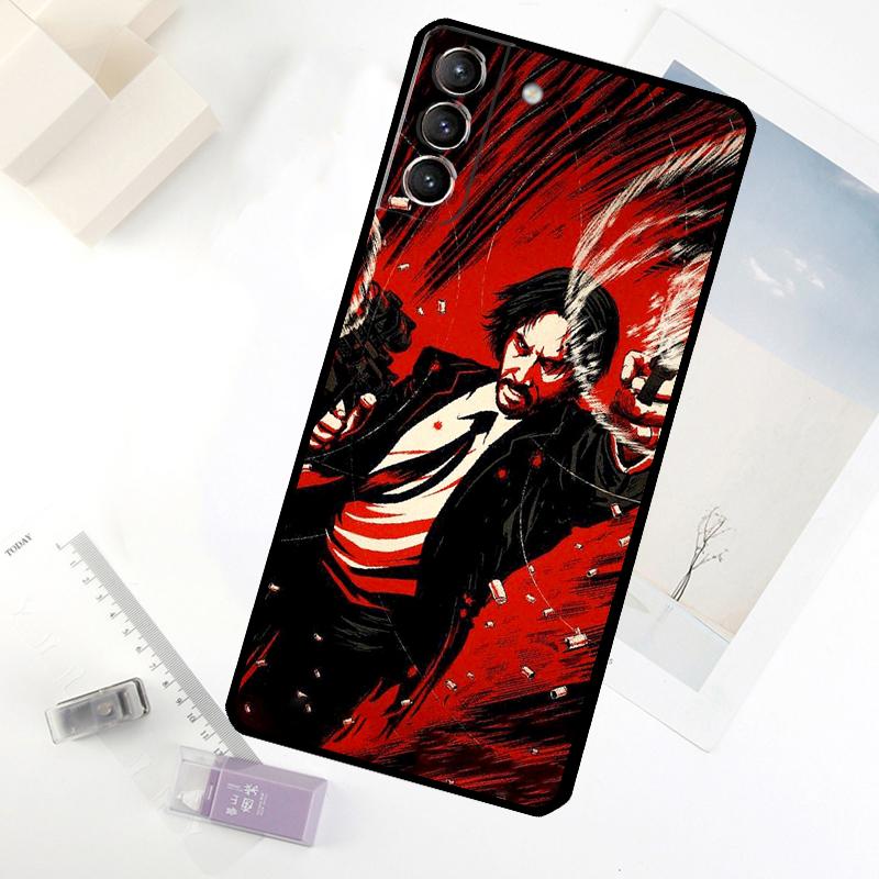 

John Wick Phone Case For Samsung Galaxy S25 FE S20 FE S21 S22 S23 S24 S25 S26 Ultra S10 S25 Plus Cover Galaxy S20 Plus